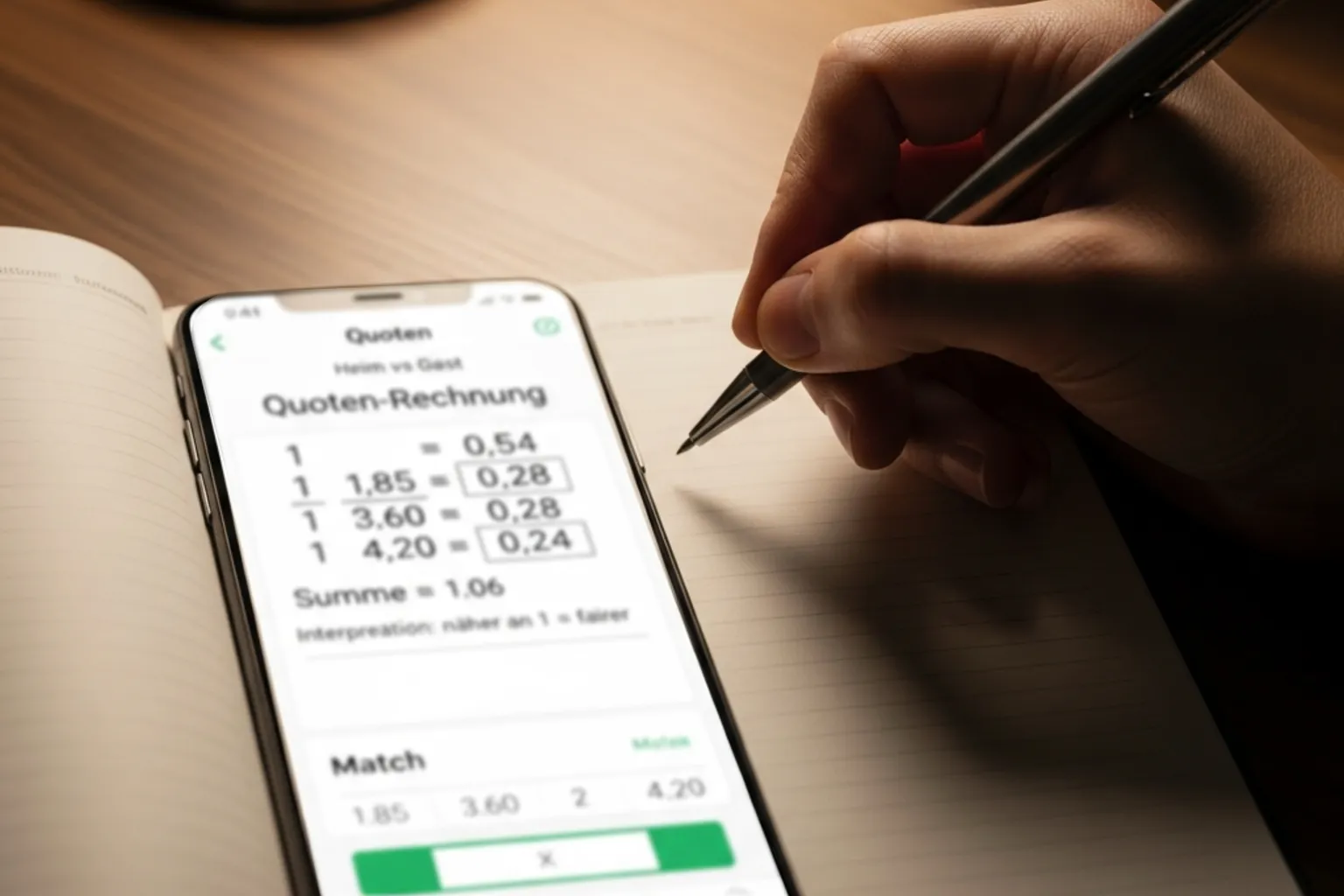 Fußball Wettquoten verstehen: Dezimalquoten, Quotenschlüssel und Quotenvergleich